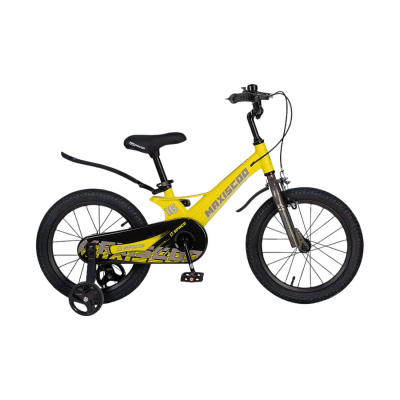 Велосипед детский Maxiscoo Space Стандарт 16 MSC-S1641 жёлтый матовый 01